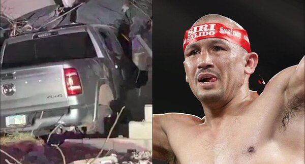 El exboxeador Orlando "Siri" Salido choca contra un domicilio; muere un hombre al interior