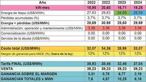 Si la ANDE revierte suba de tarifas, “mineros”  invertirán US$ 1.500 millones - Economía - ABC Color