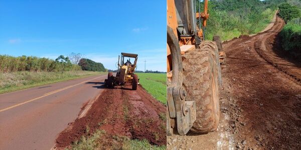 MANTENIMIENTO DE CAMINOS RURALES MEJORA CALIDAD DE VIDA DE MÁS DE 1.000 POBLADORES DE ITAPÚA - Itapúa Noticias