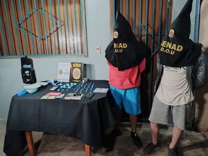 Capturan a dos hermanos que comercializaban cocaína en Loma Pytã - Radio Imperio 106.7 FM