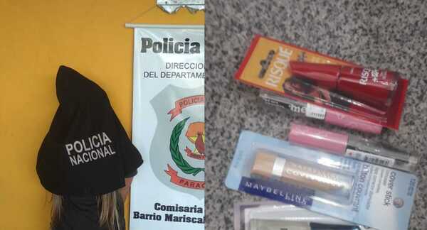 Fue aprehendida por salir de un comercio sin pagar - Oasis FM 94.3