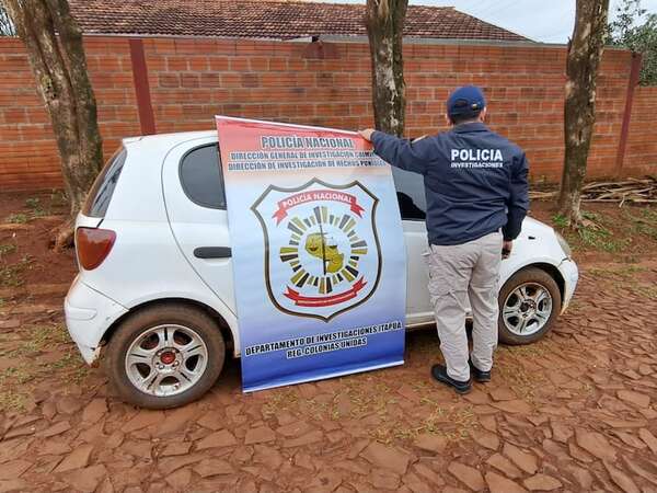 Incautan rodado presuntamente utilizado en robo a repartidores - Policiales - ABC Color
