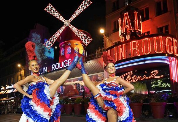 El Moulin Rouge de París recobra sus aspas antes de los Juegos Olímpicos