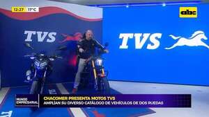 Mundo Empresarial: Chacomer presenta motos TVS - ABC TV - ABC Color