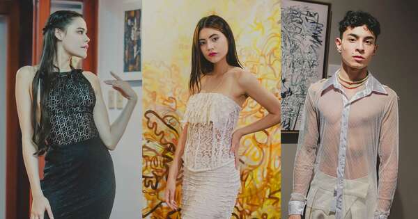 La Nación / Realizaron una intervención de moda en la Noche de Galerías