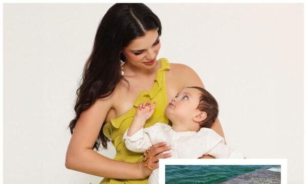 Nadia Ferreira y su tierno momento con Marquitos