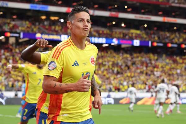 Colombia vs. Panamá: James conduce a los cafeteros a semifinales - Fútbol Internacional - ABC Color