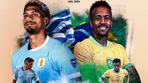 Paso a paso: Uruguay ante Brasil en un partidazo