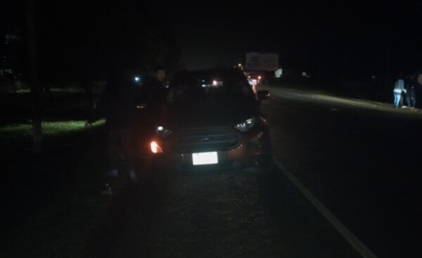 Peatón muere arrollado al intentar cruzar la Ruta PY06