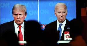 La Nación / Trump bromea sobre Biden y pide que siga en campaña