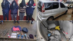 Capturan a peligrosa banda criminal tras persecución de película entre Encarnación y Cambyretá