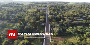 ANUNCIAN 85.2% DE AVANCE EN EL TRAMO RUTA PY06 - PUERTO CAMPICHUELO - Itapúa Noticias