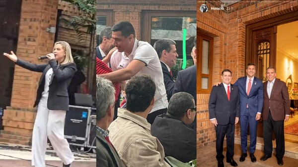 Faranduleros coparon el cumpleaños de Horacio Cartes