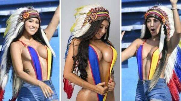 [VIDEO] ¡Mamau! "La novia de la Copa América" es una colombiana