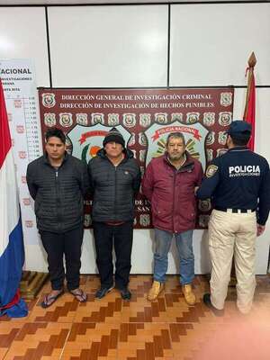 Funcionario de Ande, entre detenidos por asalto a una hacienda de San Cristóbal - Policiales - ABC Color