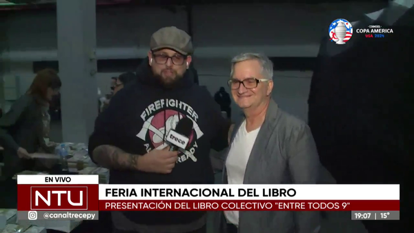Lanzan el libro 'Entre todos 9' una colaboración de unos 80 paraguayos en Feria Internacional del libro - Unicanal