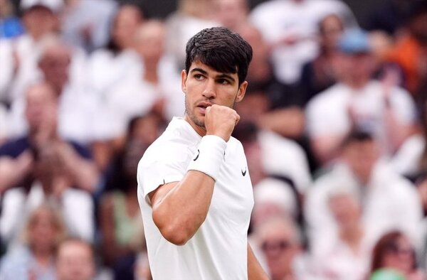 Alcaraz venció a Humbert y ya está en Cuartos de Final en Wimbledon