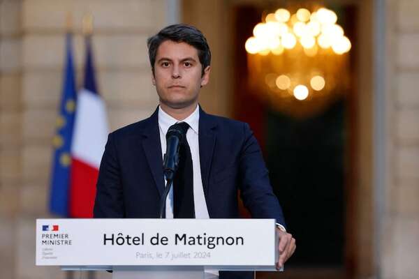 Francia: Attal dimite como primer ministro, pero se ofrece a dirigir un Gobierno provisional - Mundo - ABC Color