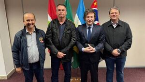 Javier Milei en Brasil no habló de Lula
