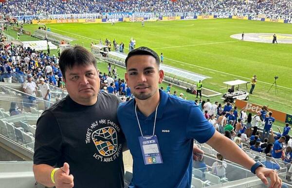 Fabrizio Peralta ya estuvo hoy en el Mineirão