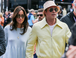 Brad Pitt e Inés de Ramón aparecen juntos en Reino Unido