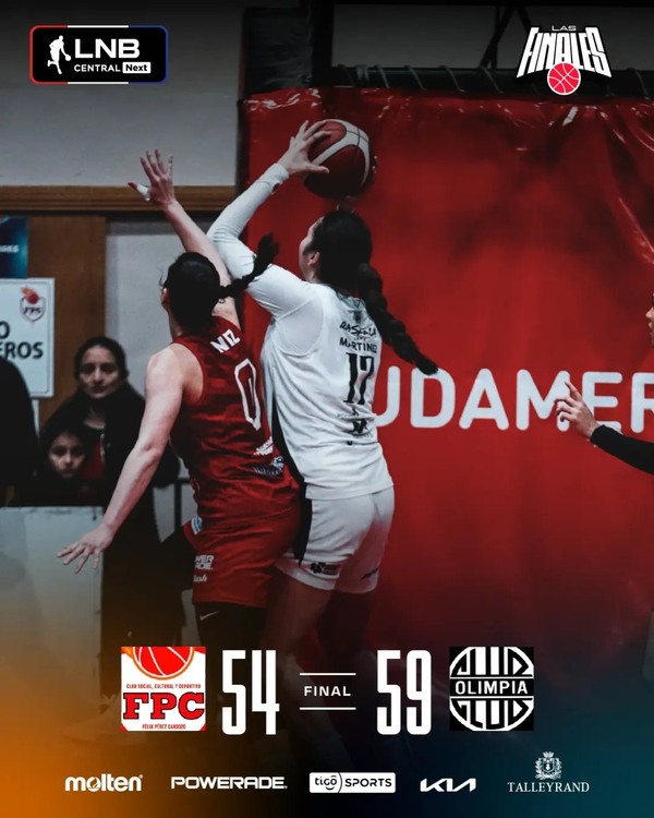 Olimpia empata la serie por el título de básquet femenino y habrá finalísima el martes