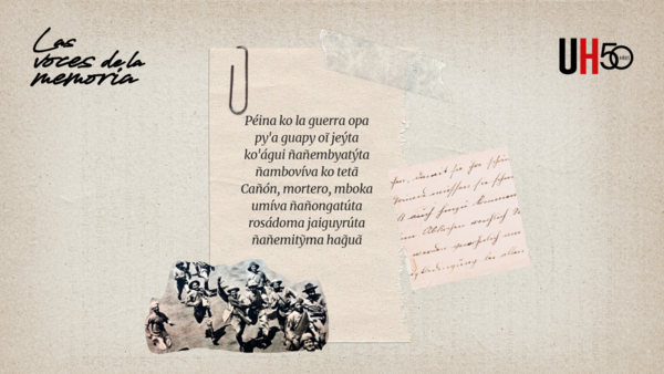 Pódcast ÚH: Penera'ãrõvo, una invitación de Emiliano R. Fernández a vivir en paz tras la guerra