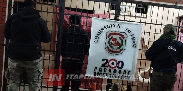 UN HOMBRE FUE APREHENDIDO CON DROGA EN EL DISTRITO DE FRAM - Itapúa Noticias