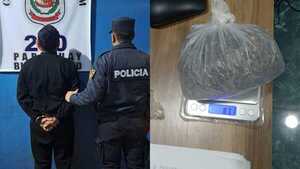 Hombre fue sup. sorprendido con marihuana en su poder y quedó detenido