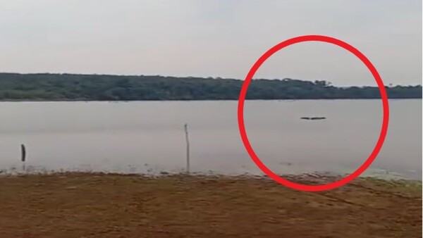 Hundió el auto de su amigo en el Lago Itaipú