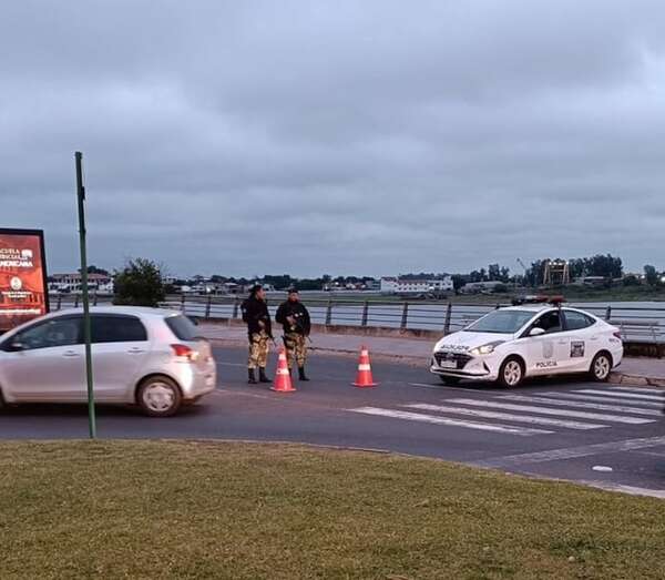 ¡Atención! Bloqueo en la Costanera de Asunción genera caos en el tránsito - Nacionales - ABC Color