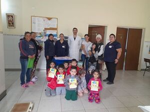 Realizan club de madres en USF de Minga Guazú