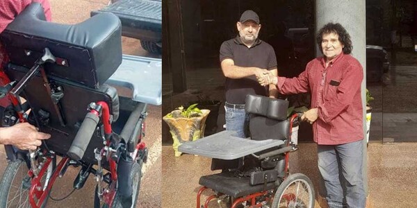 MUNICIPALIDAD DE GENERAL ARTIGAS RECIBE DONACIÓN DE SILLA DE RUEDAS ESPECIAL - Itapúa Noticias