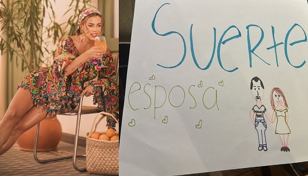 Marly Figueredo bailará esta noche en el "Baila" y hasta su marido le hizo un cartel - Teleshow