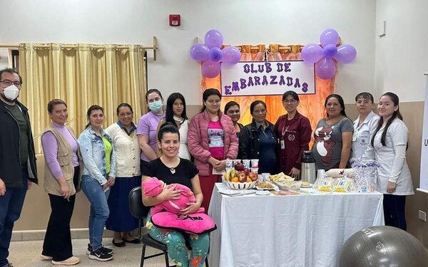Realizan club de Embarazadas en Unidad de Salud Familiar KM. 11 Monday de CDE