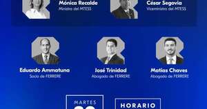 La Nación / Ferrere invita al conversatorio sobre tendencias en empleo y seguridad social
