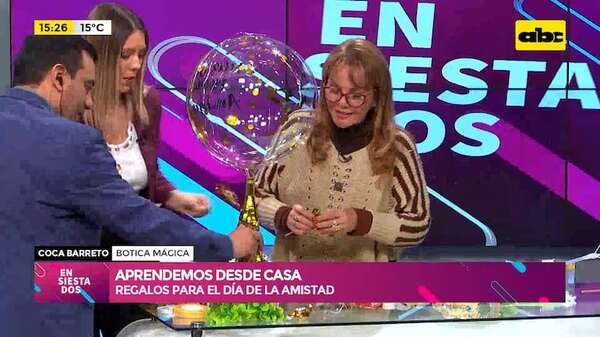 Aprendemos desde casa: regalos para el Día de la Amistad - Ensiestados - ABC Color