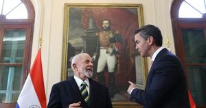 La Nación / Presidentes Peña y Lula se reúnen y tratan el tema de desafíos comunes