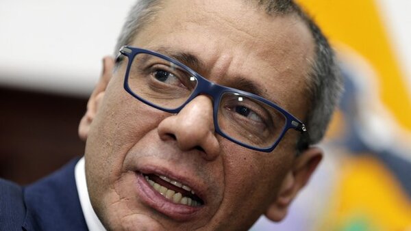 Niegan 'habeas corpus' a Jorge Glas en Ecuador