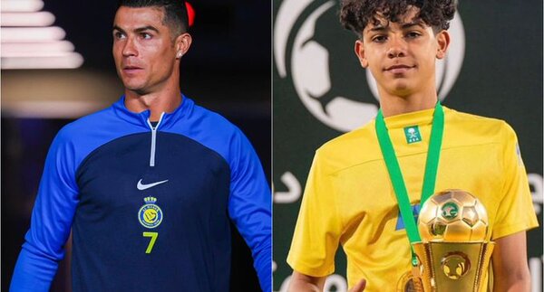 Cristiano Ronaldo se retiraría del futbol tras jugar un partido con su hijo