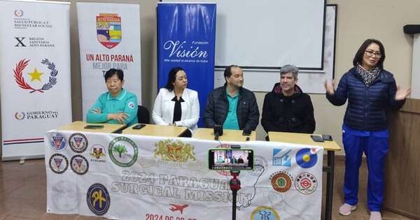 La Nación / Harán 40 cirugías en hospitales del Este