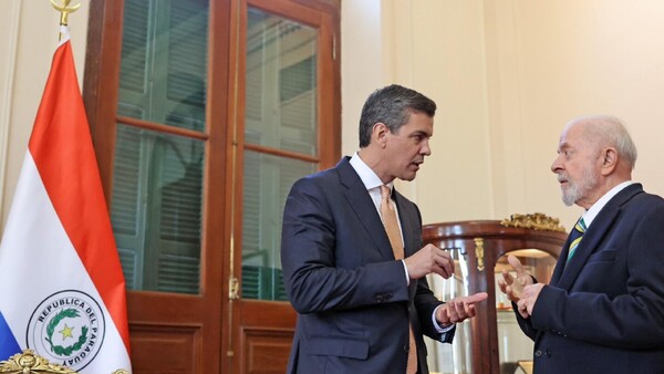 Peña y Lula hablan de la seguridad y paso fronterizo