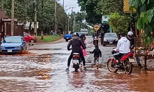 Vecinos de Tapé Tuyá siguen esperando por la reparación de obra de drenaje frente a escuela – Diario TNPRESS