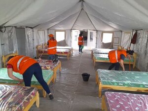 SEN albergó a unas 55 personas en un día