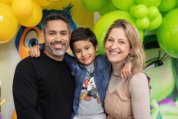 Gi Cassettai celebró los 7 años de su hijo Juan Ignacio  - Gente - ABC Color