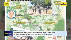 PJC: Detienen a uno de los presuntos implicados en el asesinato de Pablo Medina - ABC Noticias - ABC Color