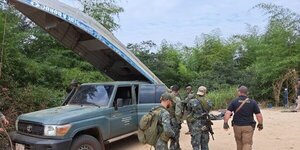 Destruyen campamento narco y hectáreas de marihuana en Canindeyú
