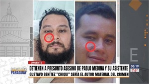 Arrestan al presunto asesino de Pablo Medina - Noticias Paraguay