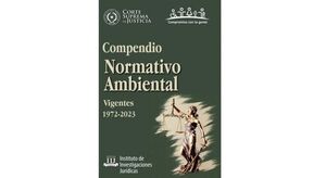 Disponible “Compendio Normativo Ambiental” en la Biblioteca IIJ