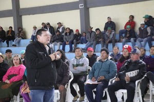 Iniciará relevamiento de datos para titulación masiva en Campo Aceval
